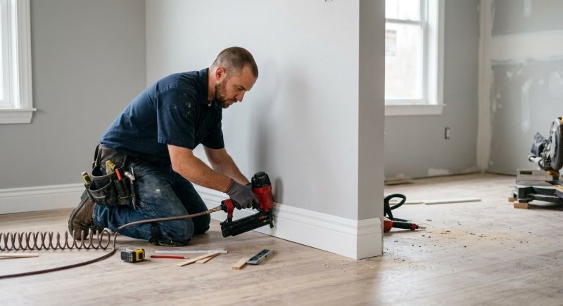 Chair Rail Installation in Wilmington, NC