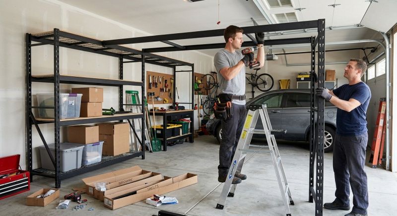 Garage Shelves Installation in Charlotte, NC
