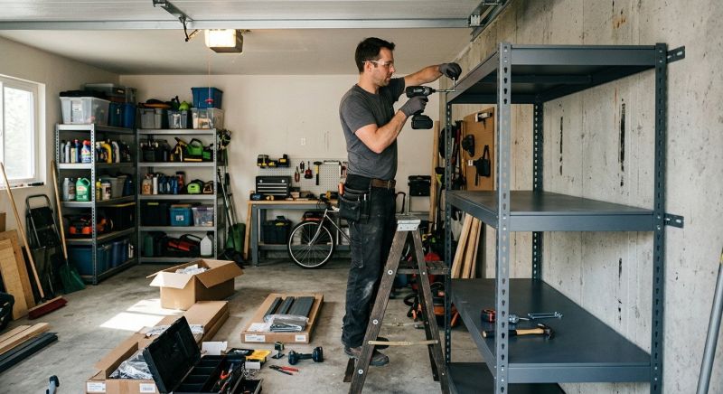 Garage Shelves Installation in Rockville, MD