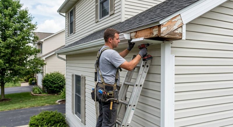 Metal Soffit Repair in Overland Park, KS