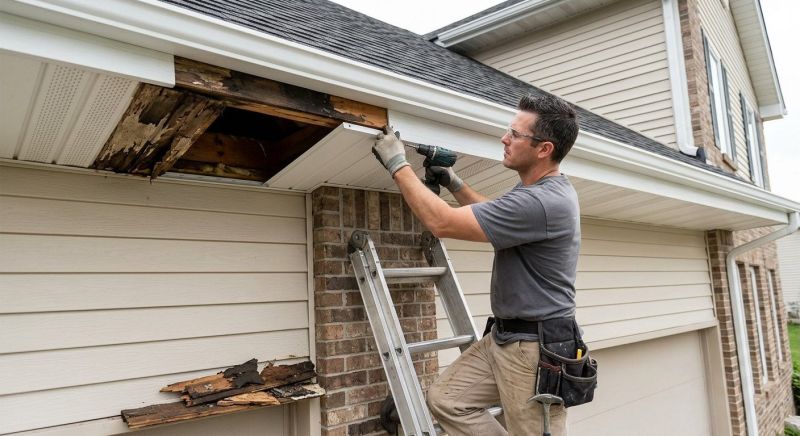 Metal Soffit Repair in Kansas City, KS