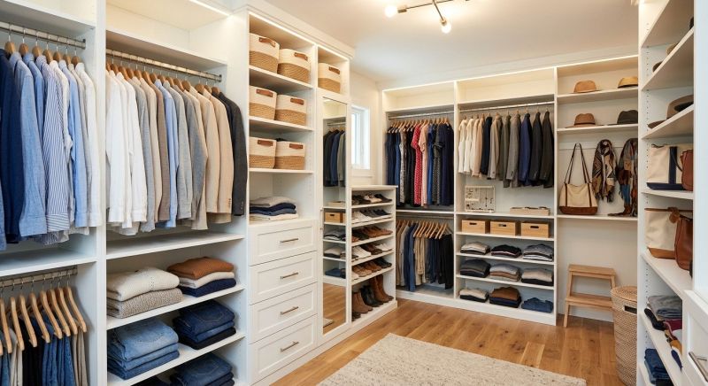 Mudroom Closet Installation in Raleigh, NC