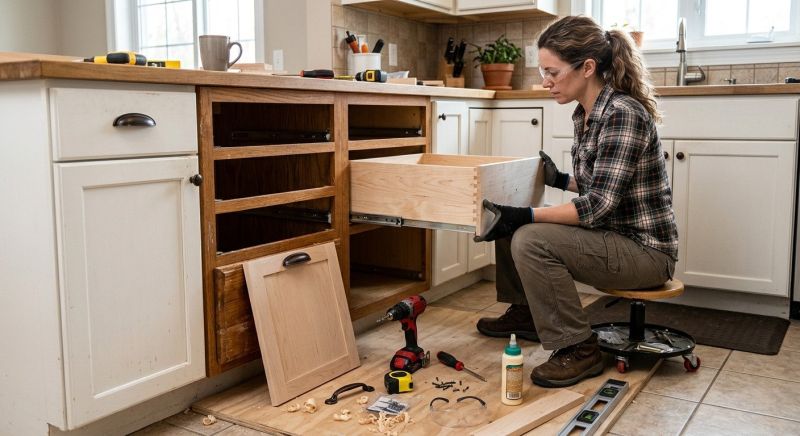 Pine Cabinets Installation in Dayton, OH